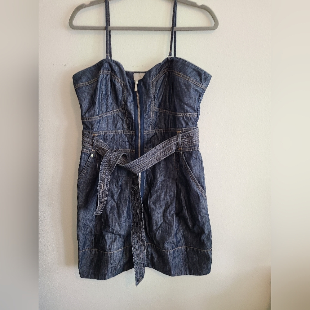 Vintage Karen Millen Denim  Dress. Size 10